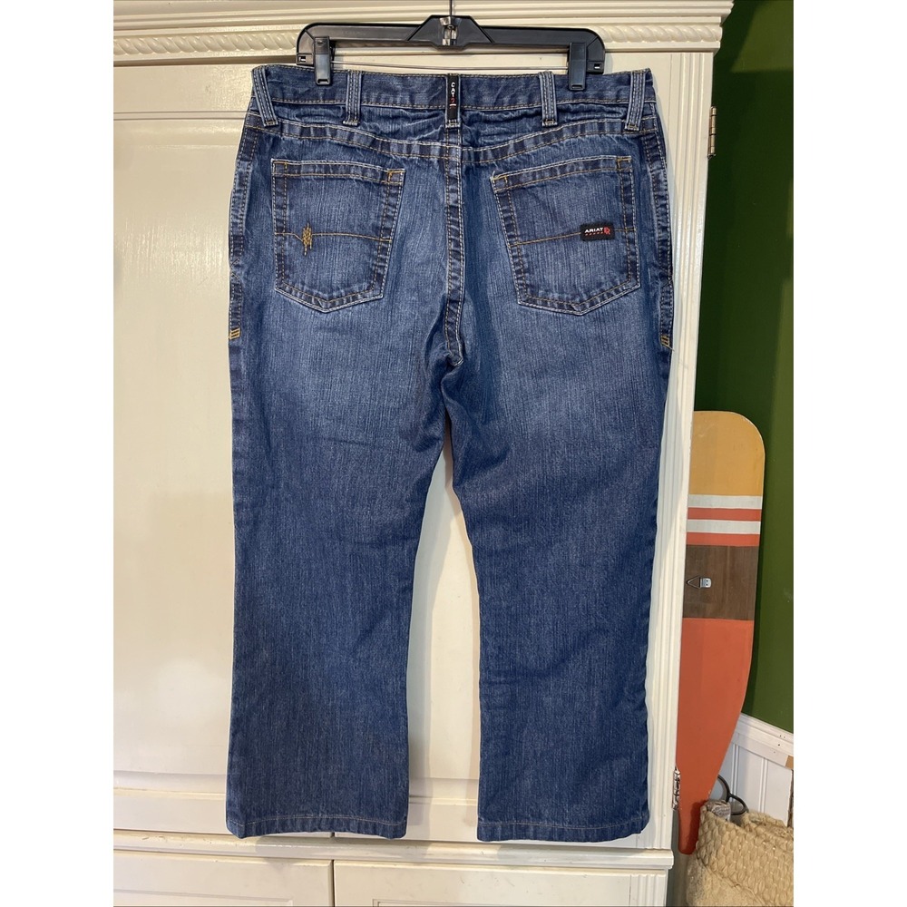 Ariat M4 FR Jeans Men 36 X 26.5 Relaxed Boot Work